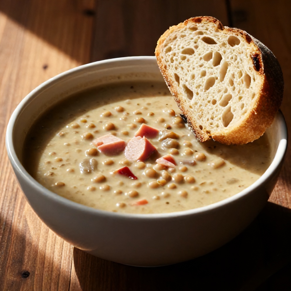 classic split pea soup