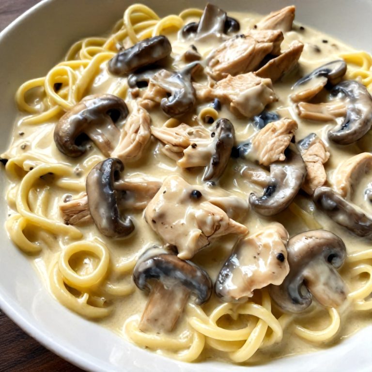 creamy chicken stroganoff