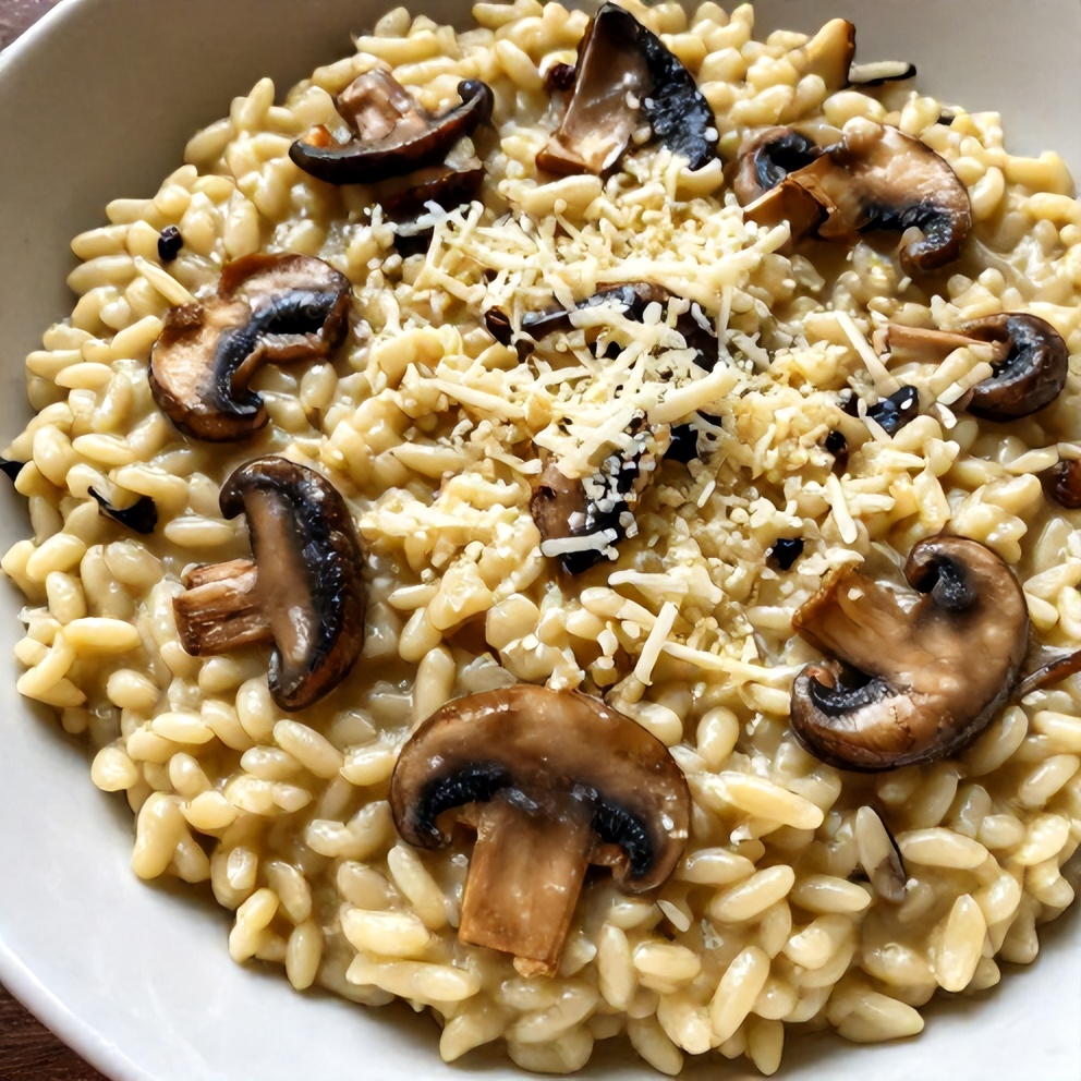 Creamy Mushroom Risotto