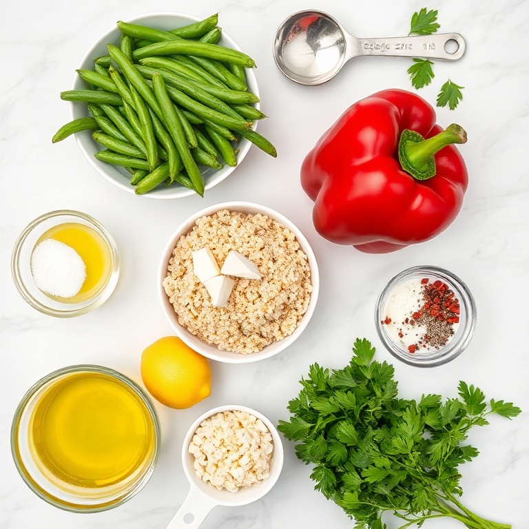 Green Bean Quinoa Salad Ingredients