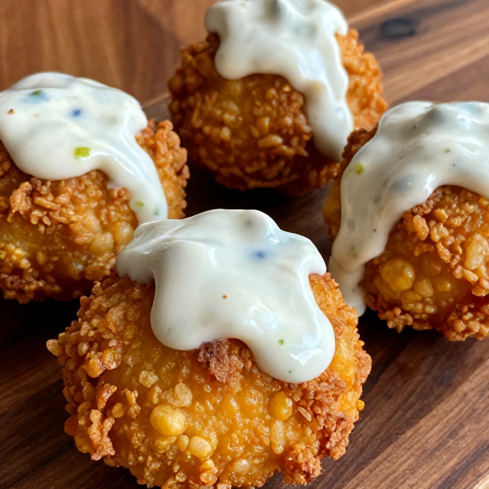 Mexican street corn fritters