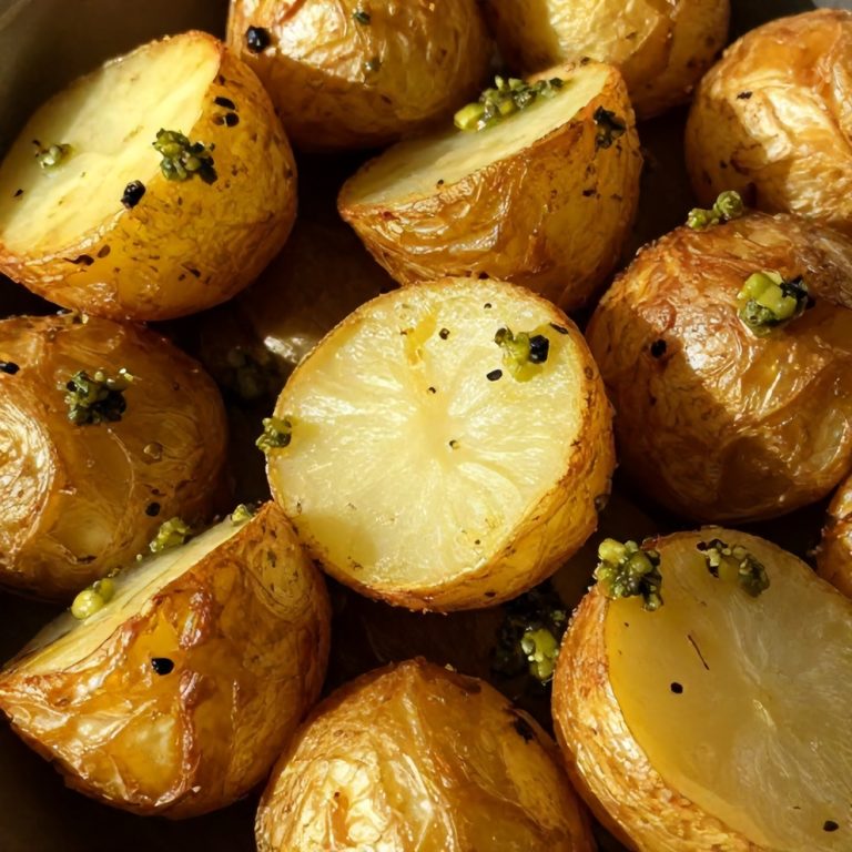 crispy smashed potatoes