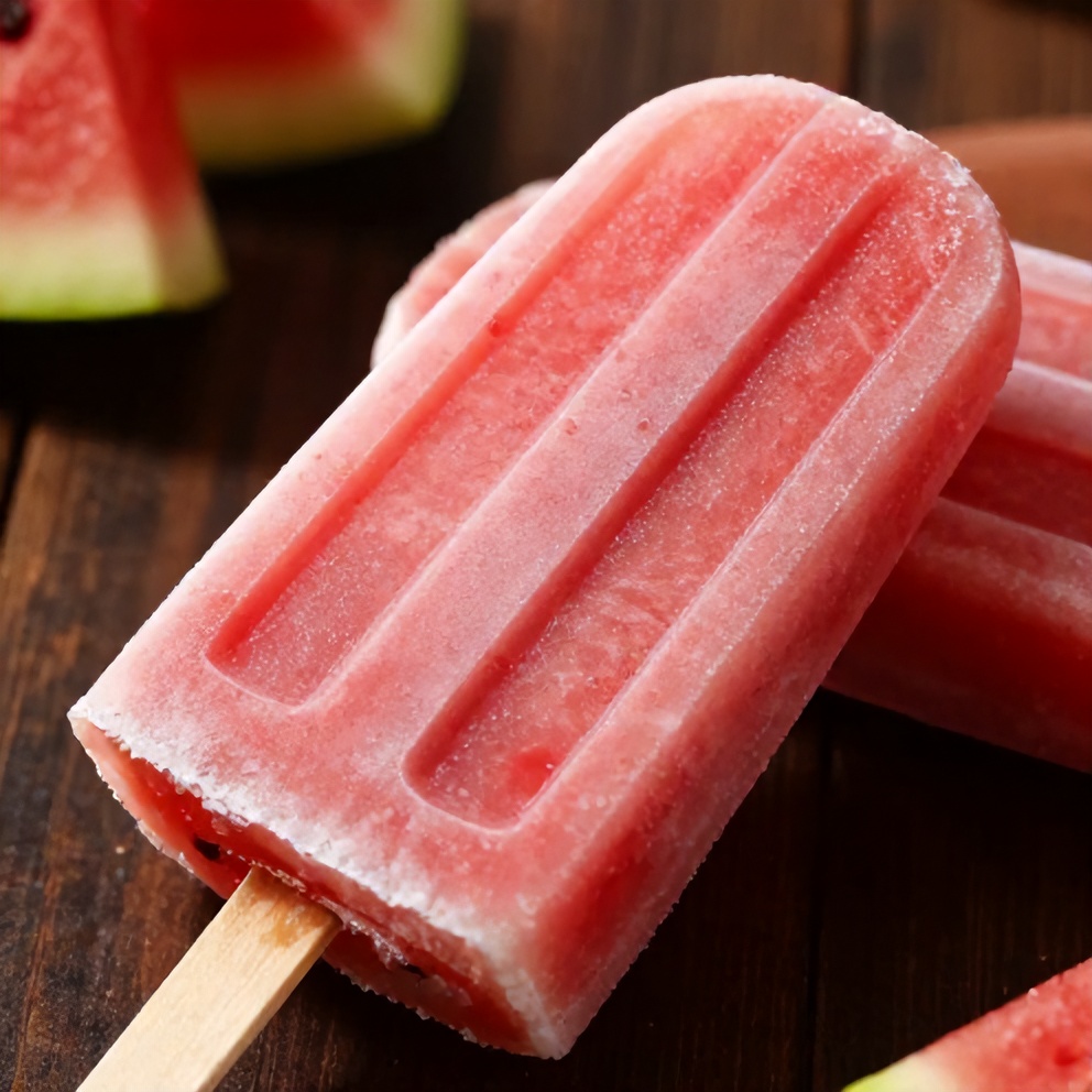 Watermelon Coconut Popsicles