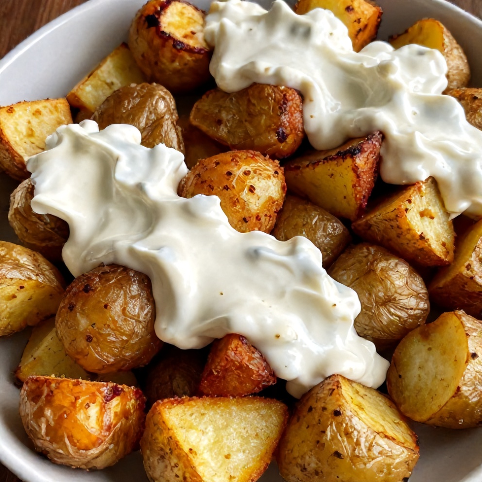Crispy Za’atar Smashed Potatoes