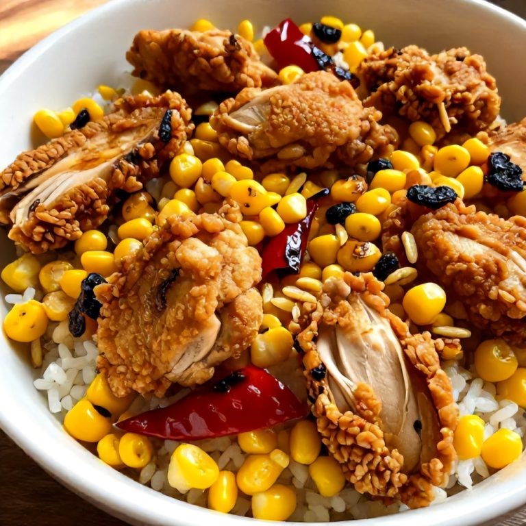 Easy 30-Minute Street Corn Chicken Rice Bowl