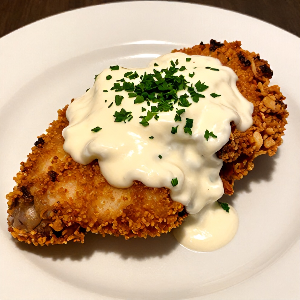 Easy Baked Sour Cream and Onion Chicken Final Dish