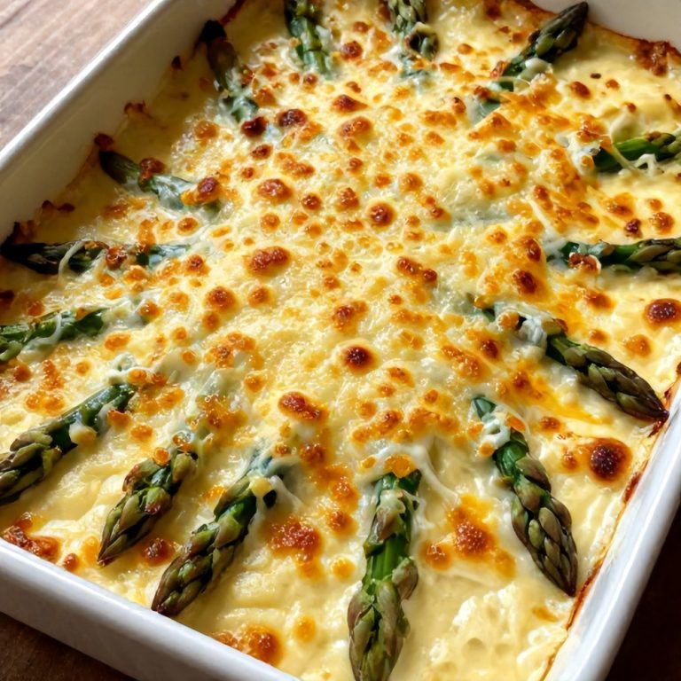 Easy Cheesy Asparagus Casserole