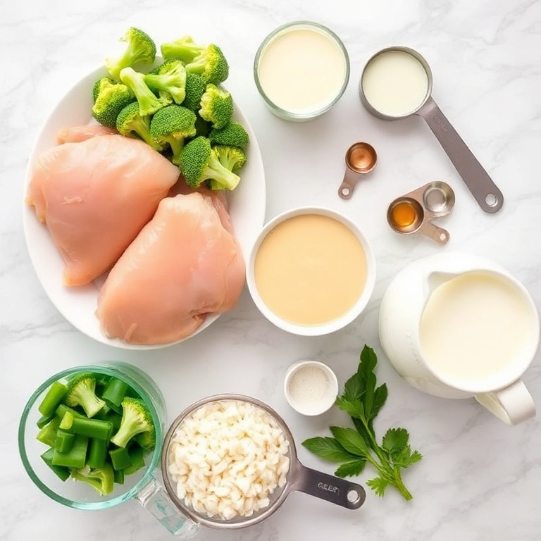 Broccoli chicken and rice crockpot ingredients
