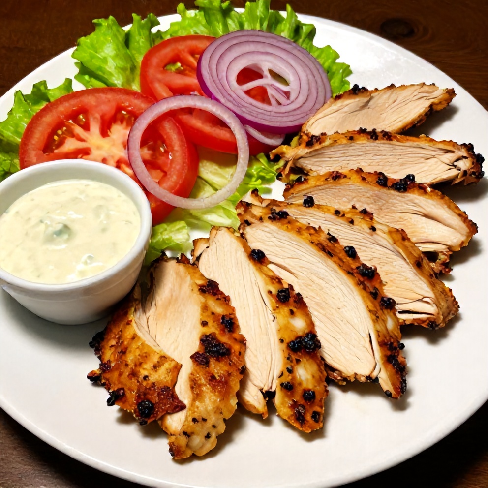 Chicken Shawarma with Garlic Sauce