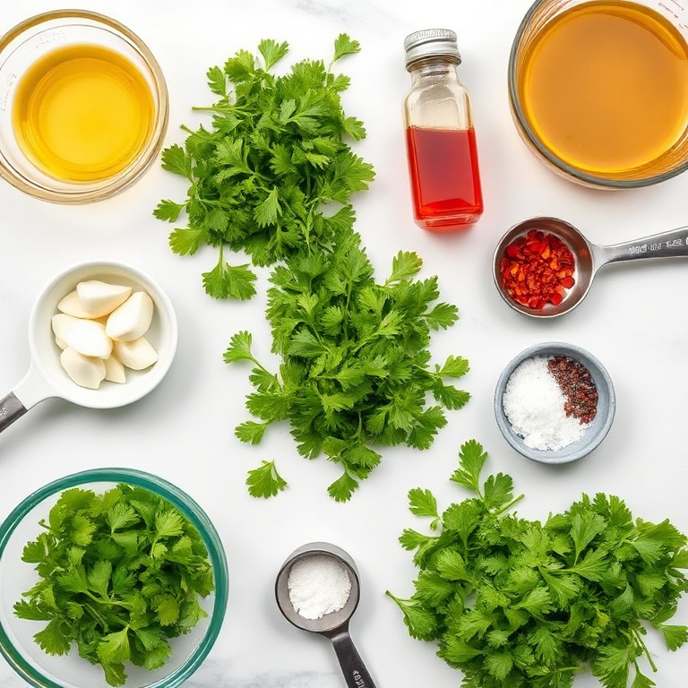 Chimichurri Sauce Ingredients