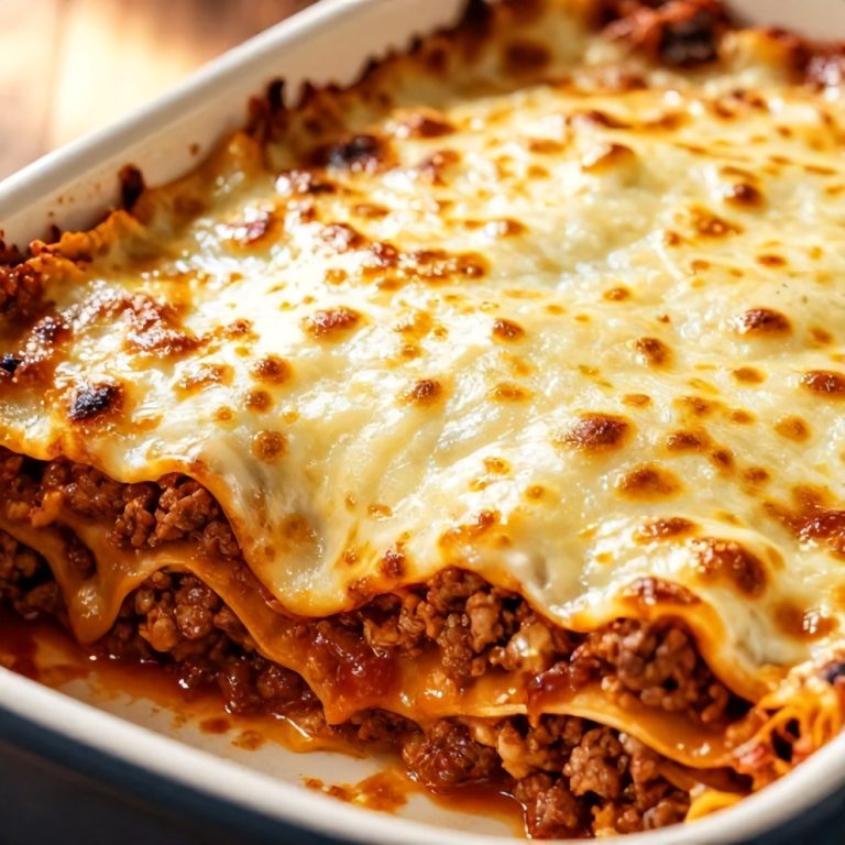 Easy Crockpot Lasagna
