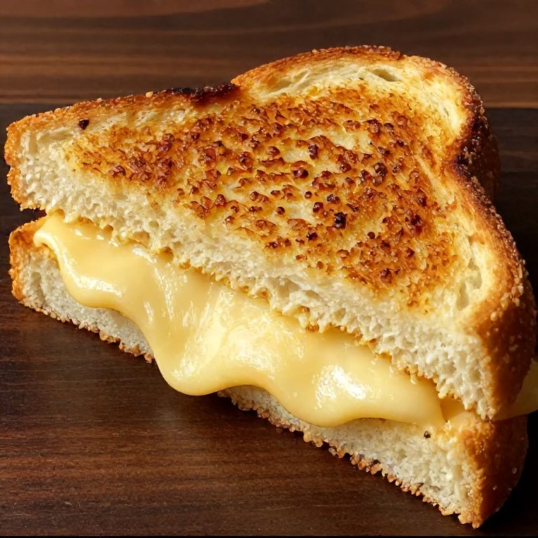 easy garlic bread grilled cheese