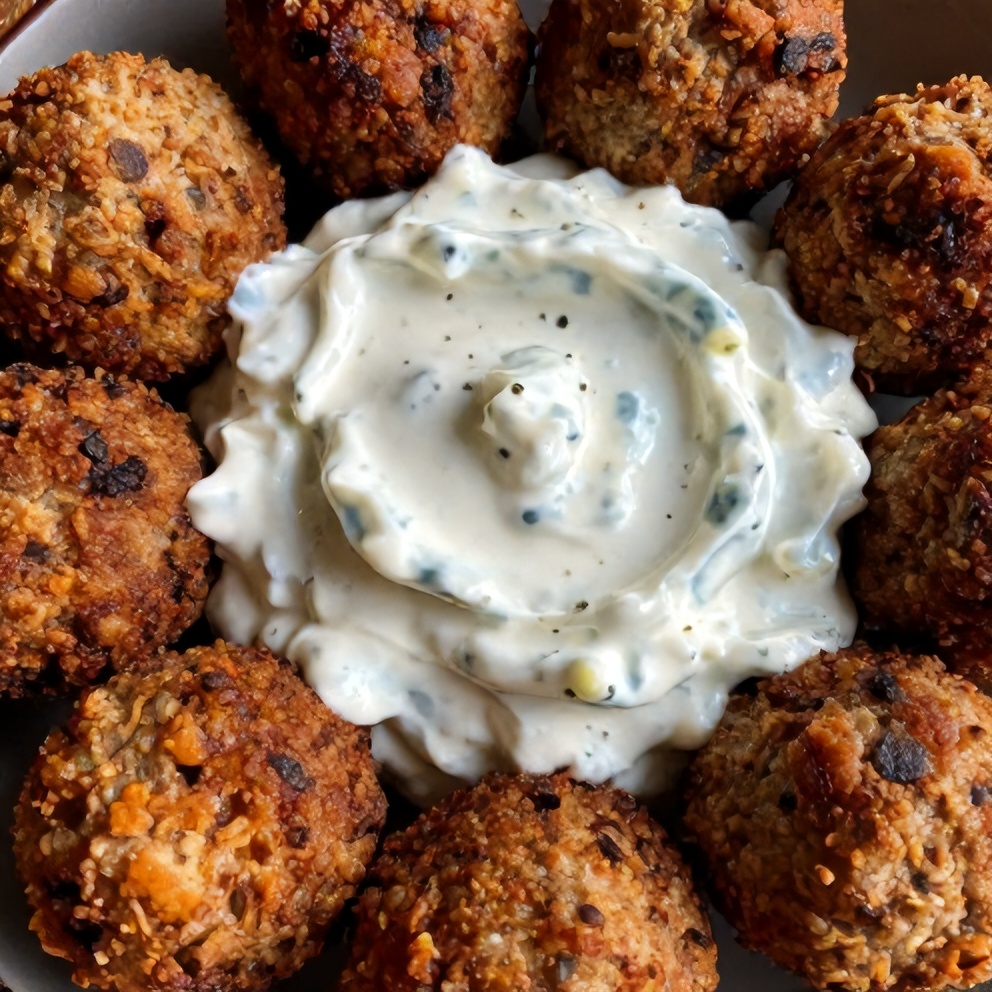 Easy Greek Lentil Meatballs