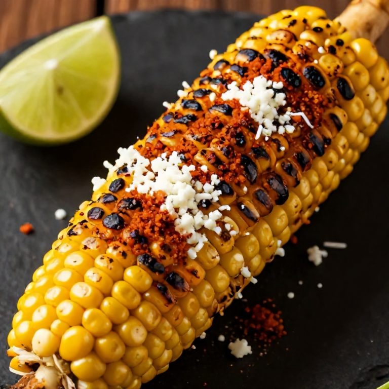 Easy Grilled Mexican Street Corn