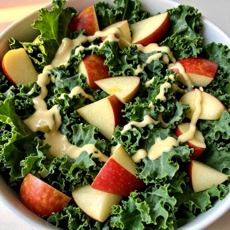Easy Kale and Apple Salad