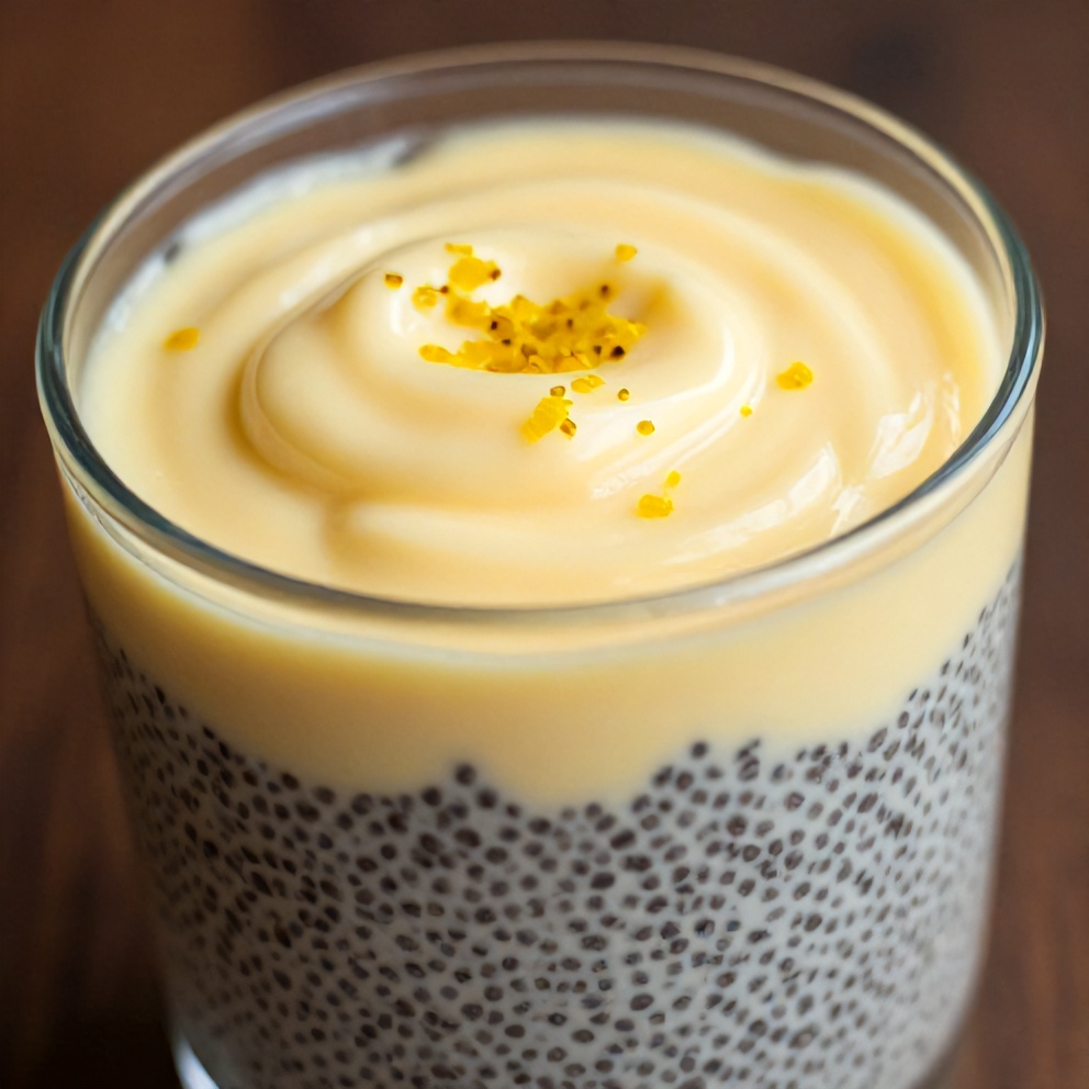 Easy Lemon Curd Chia Pudding