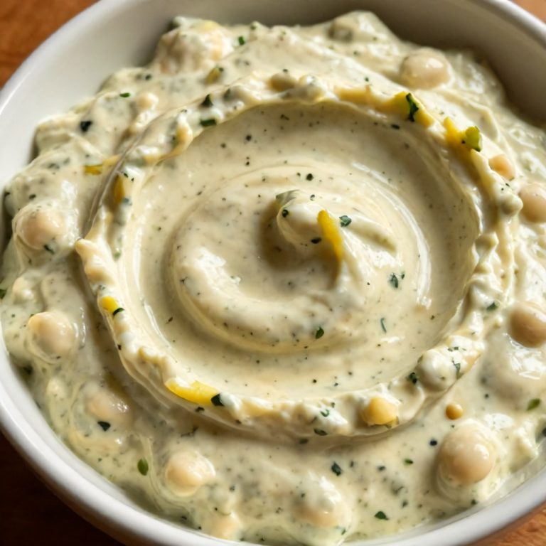 Easy Lemon Herb White Bean Dip