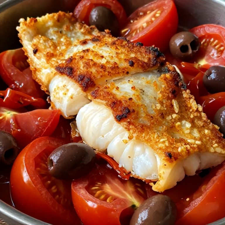 Mediterranean Baked Cod