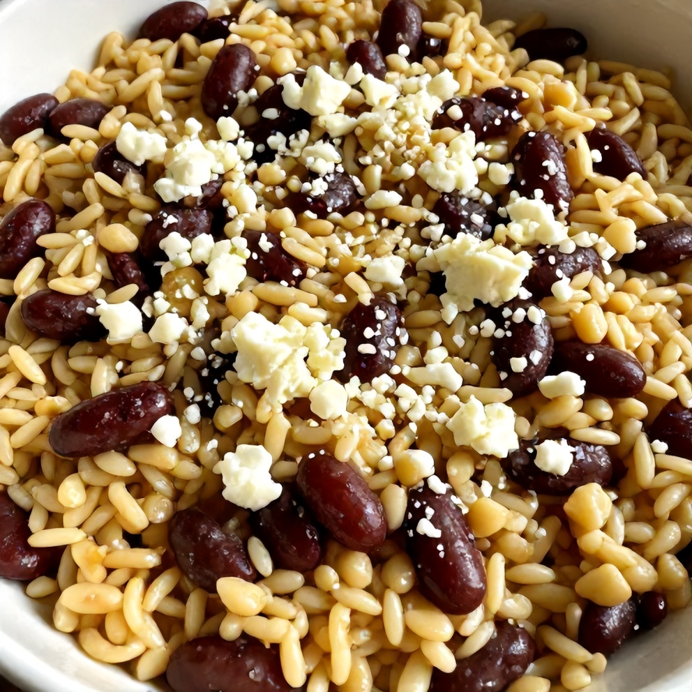 Easy Mediterranean Orzo and Beans One-Pot Dinner