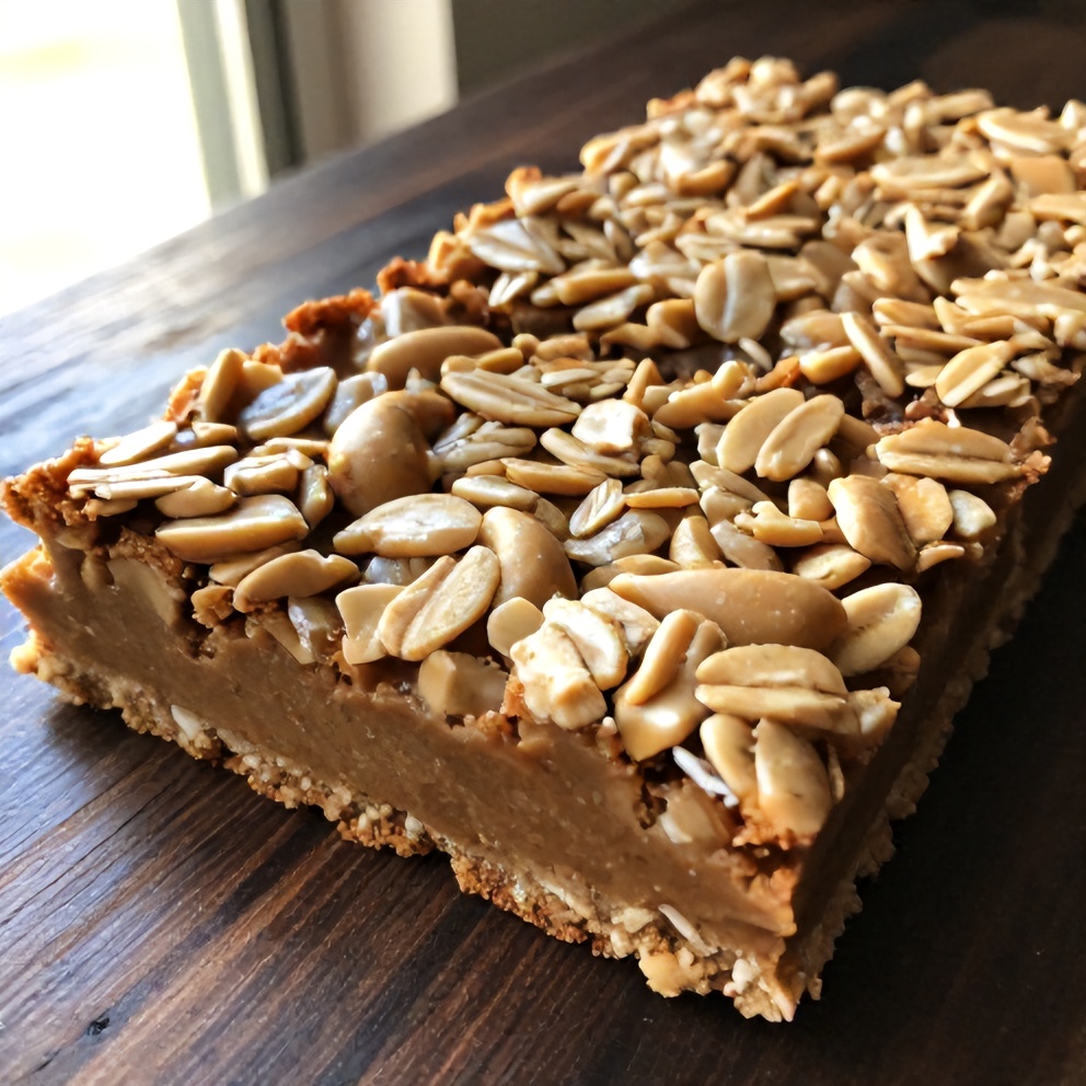 Easy No-Bake Peanut Butter Oat Bars