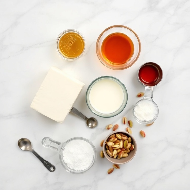 Ingredients for no-bake ricotta cups