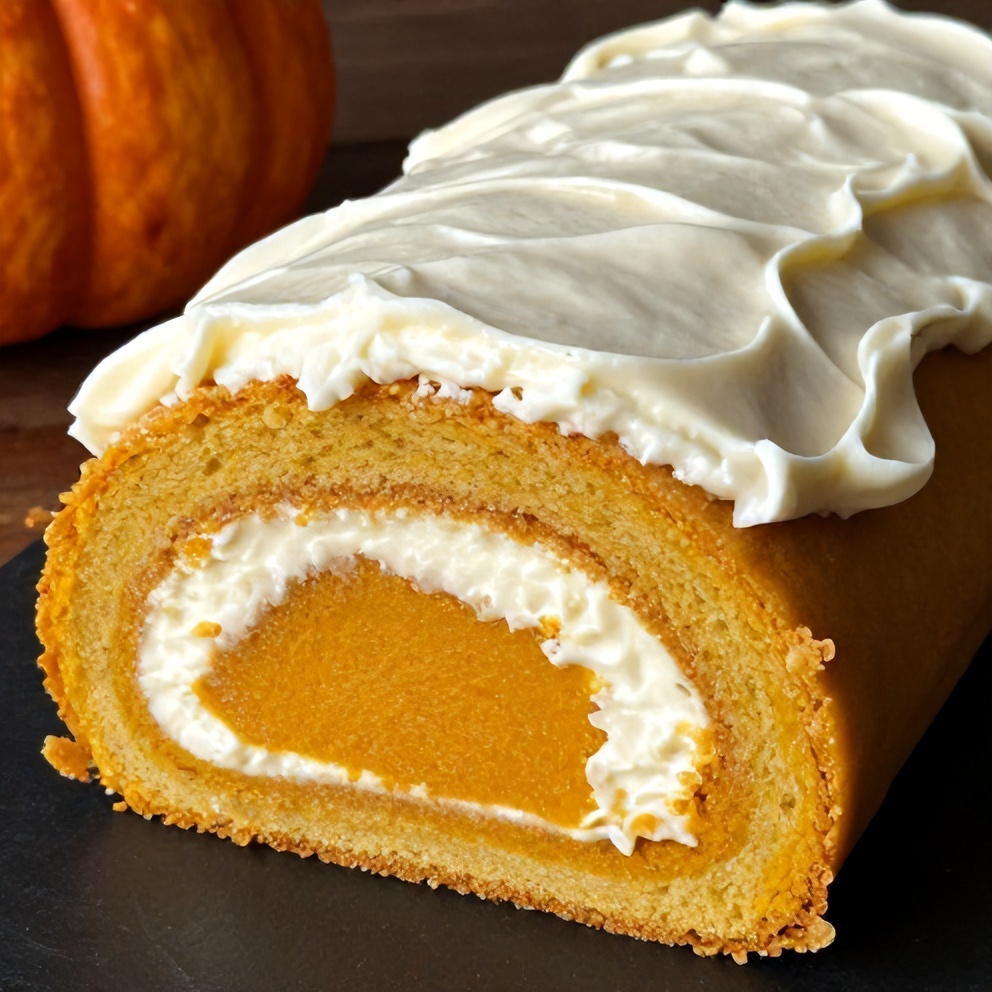 easy pumpkin roll