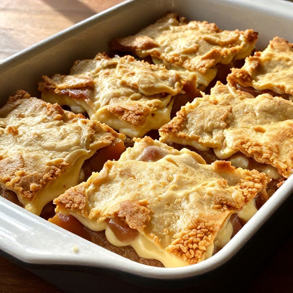 Easy Rhubarb Cream Cheese Bars