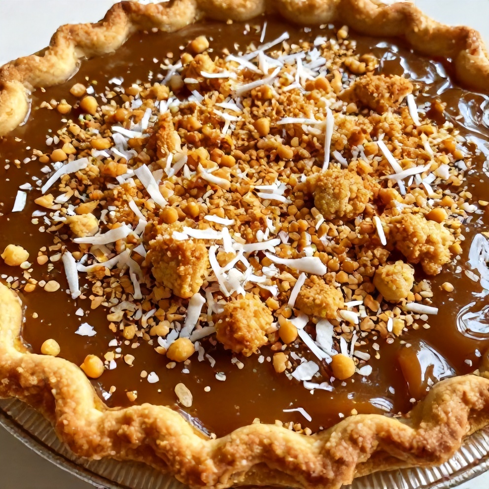 Samoa Cookie Pie