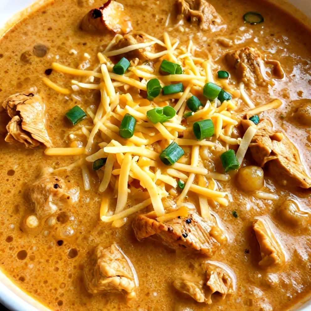Easy Slow Cooker Buffalo Chicken Chili