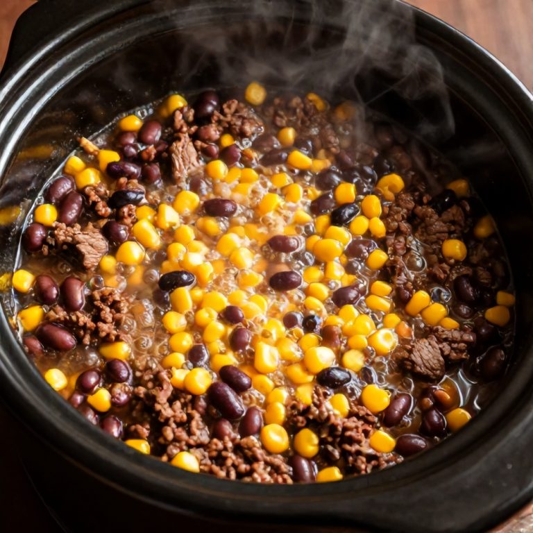 easy slow cooker cowboy casserole