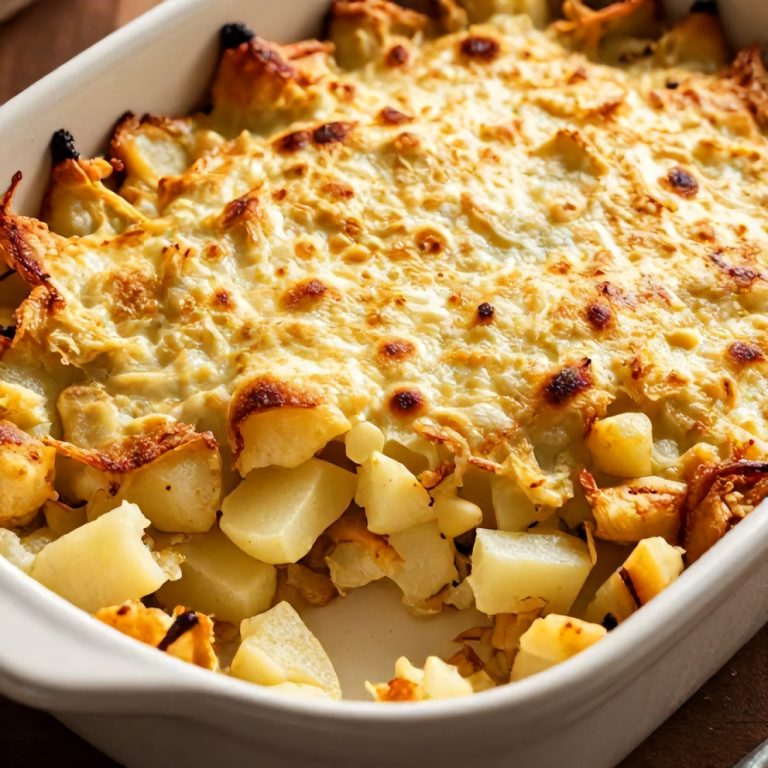 Easy Slow Cooker Cowboy Potato Casserole