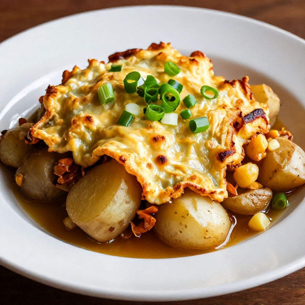 Finished Cowboy Potato Casserole