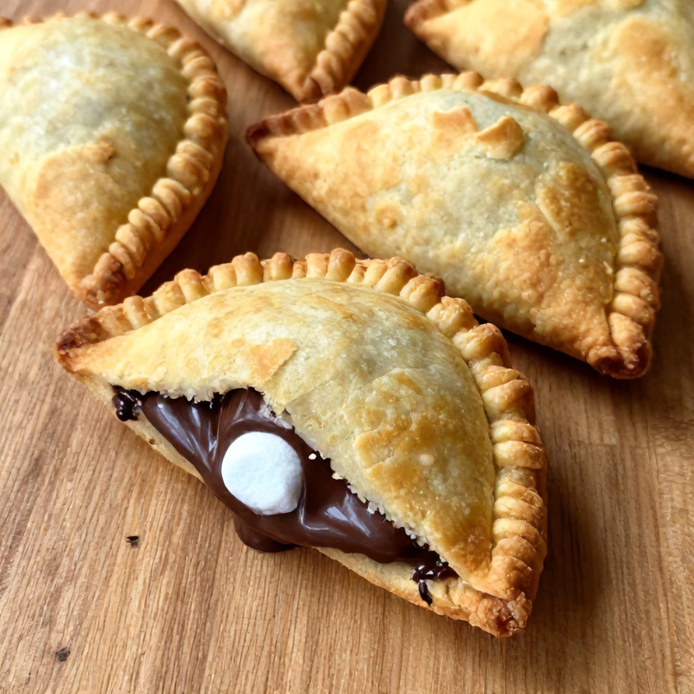 easy s'mores hand pies