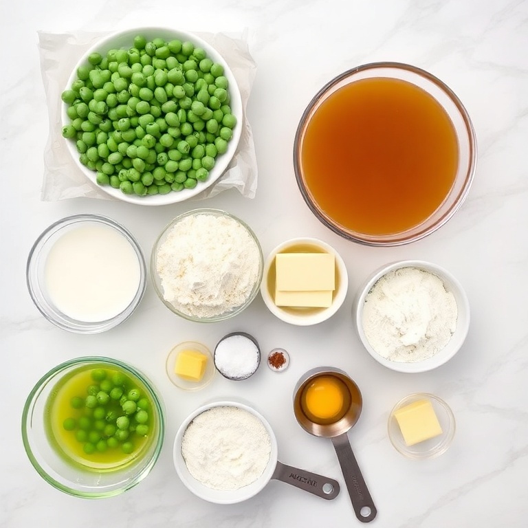 Ingredients for Southern Peas and Dumplings
