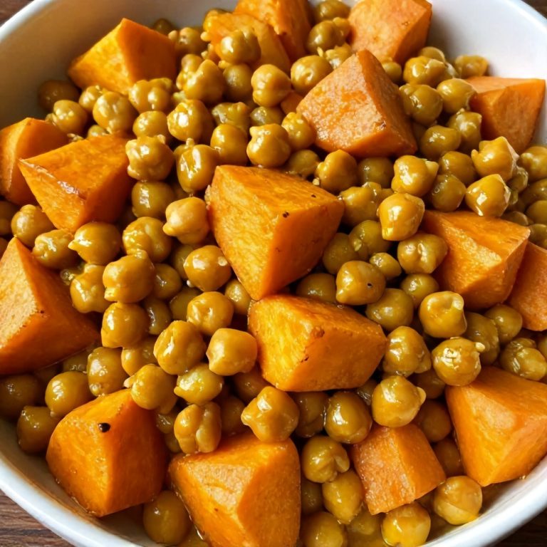 Easy Sweet Potato Chickpea Curry