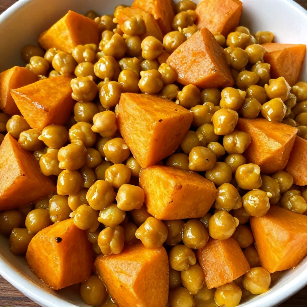 Easy Sweet Potato Chickpea Curry