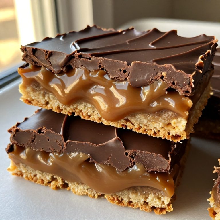Easy Twix Cookie Bars