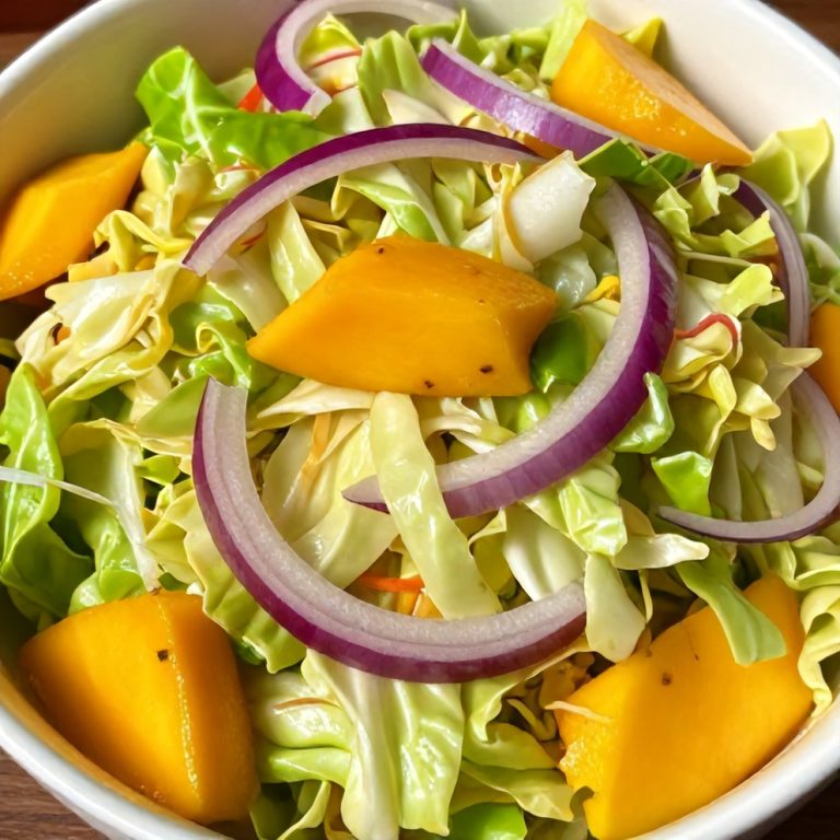 fresh mango slaw