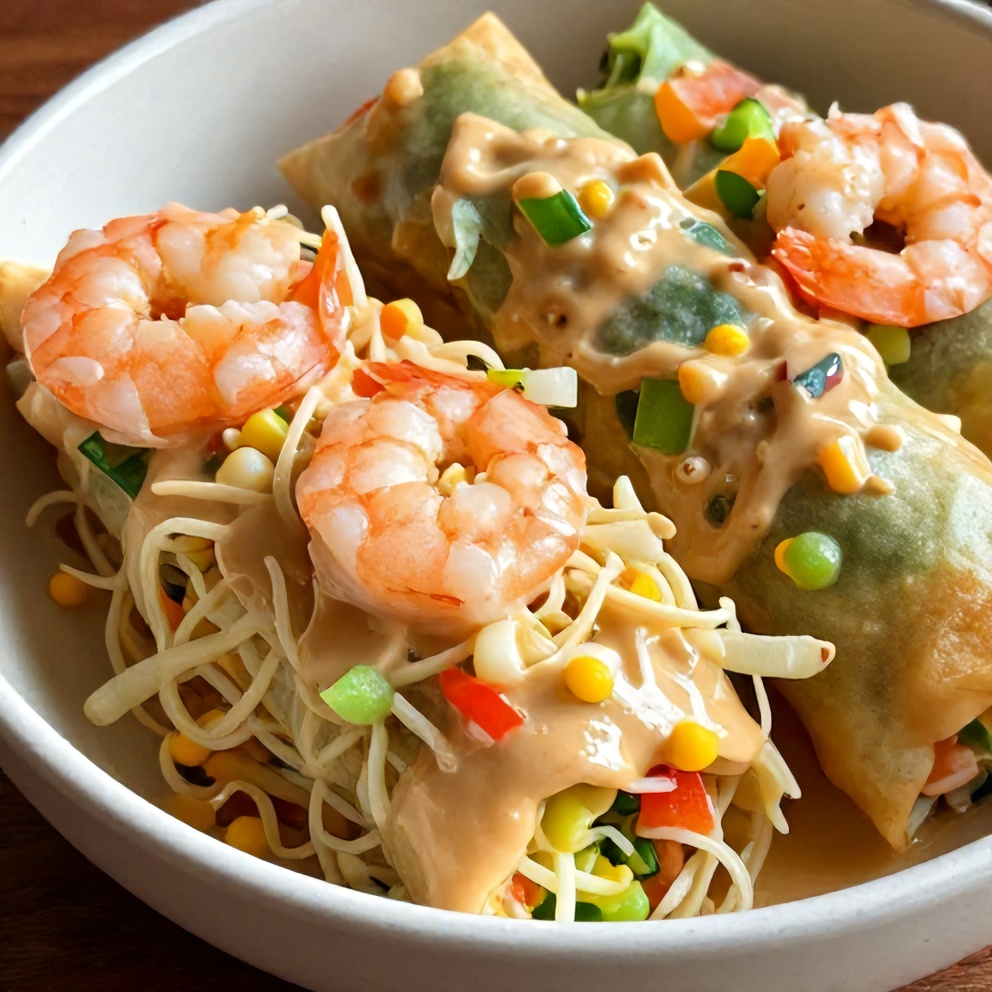 spring roll bowl