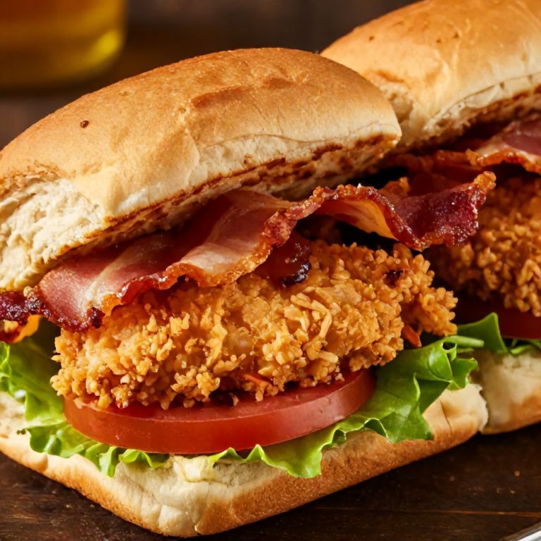 Honey Mustard BLT Chicken Sliders