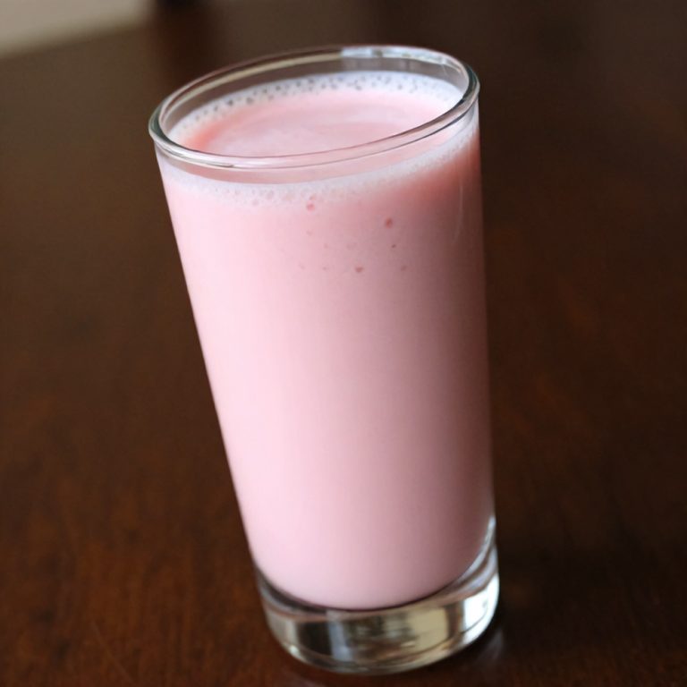 Korean Strawberry Milk
