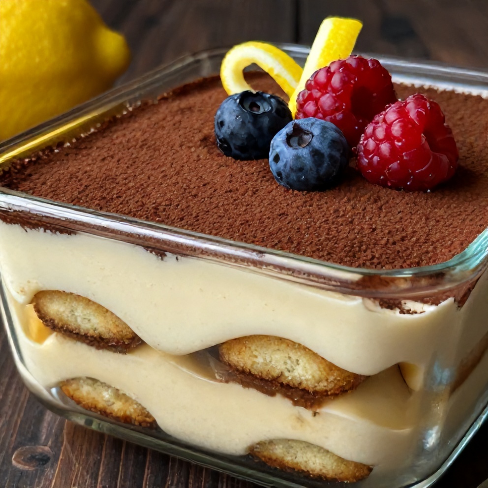 lemon tiramisu