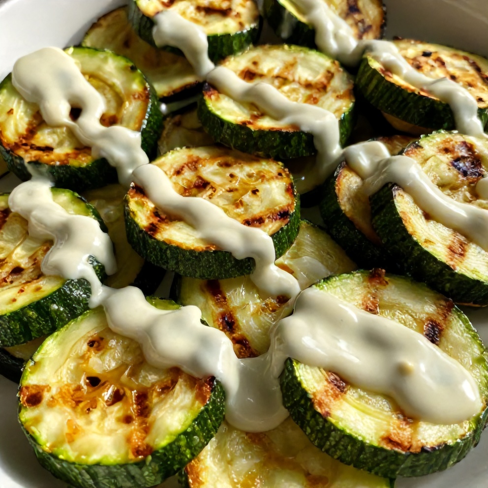 Mexican Street Corn Style Grilled Zucchini