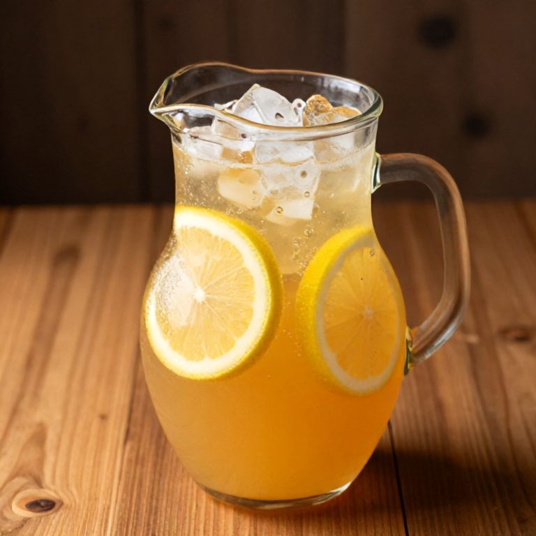 peach ginger lemonade