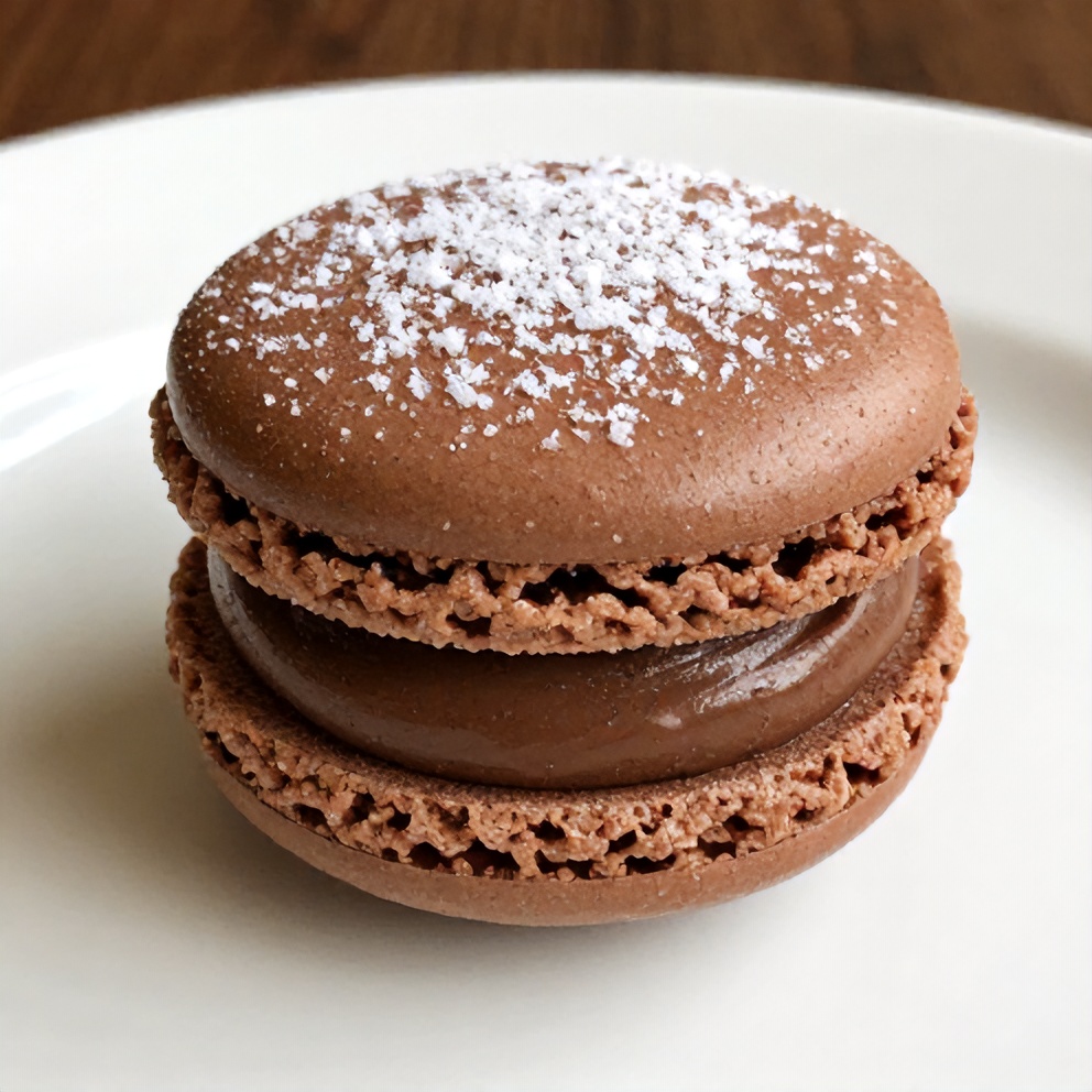 Perfectly Baked Chocolate Macarons