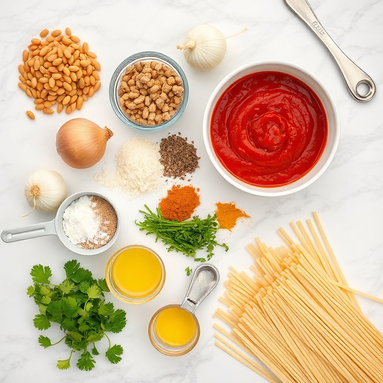 Persian Noodle Soup Ingredients