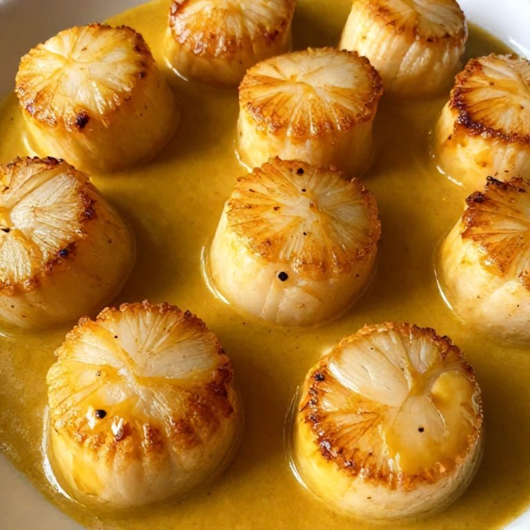 Quick Cajun Scallops