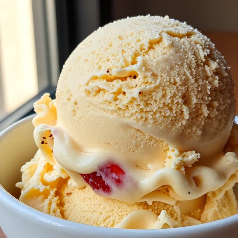 roasted strawberry lime basil ice cream