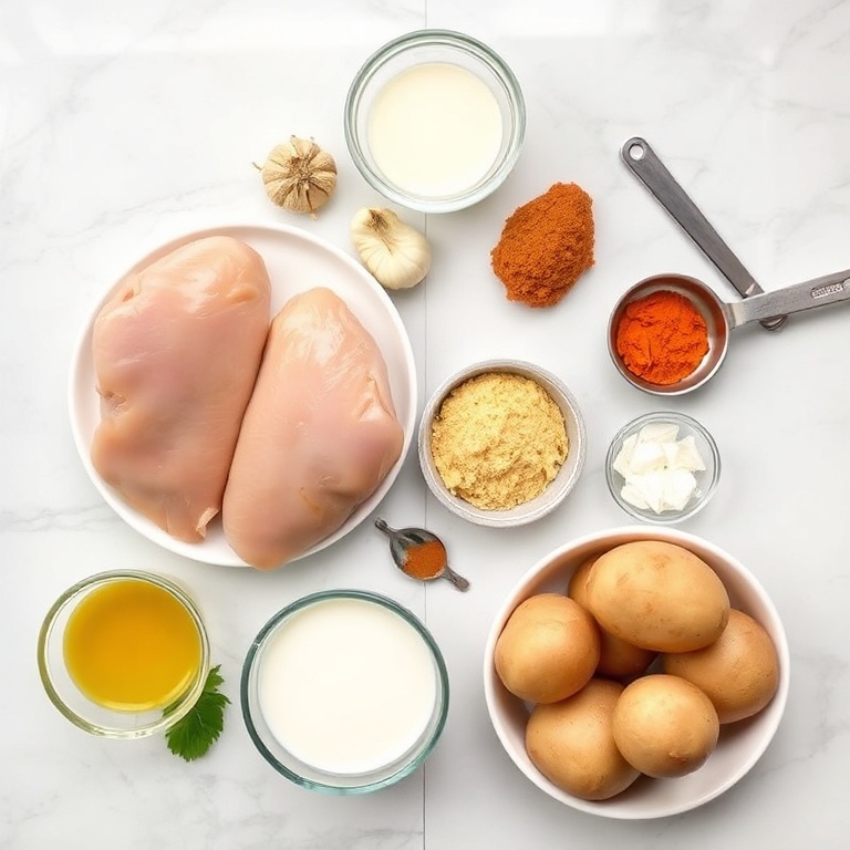 Ingredients for Slow Cooker Chicken Curry