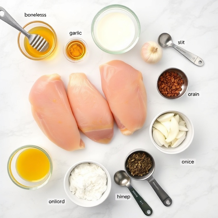 Honey Mustard Chicken Ingredients